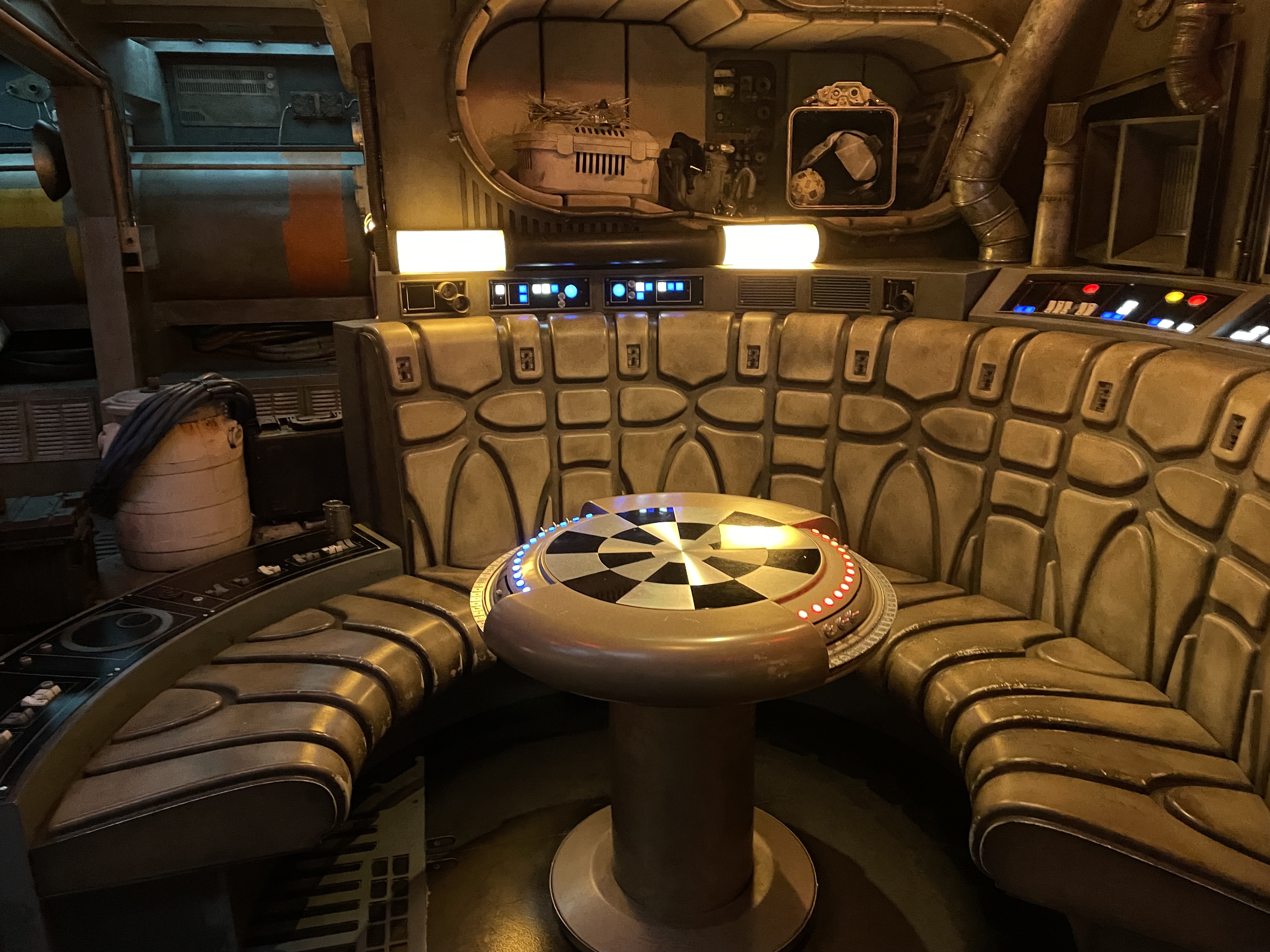 Interior of the Millenium Falcon