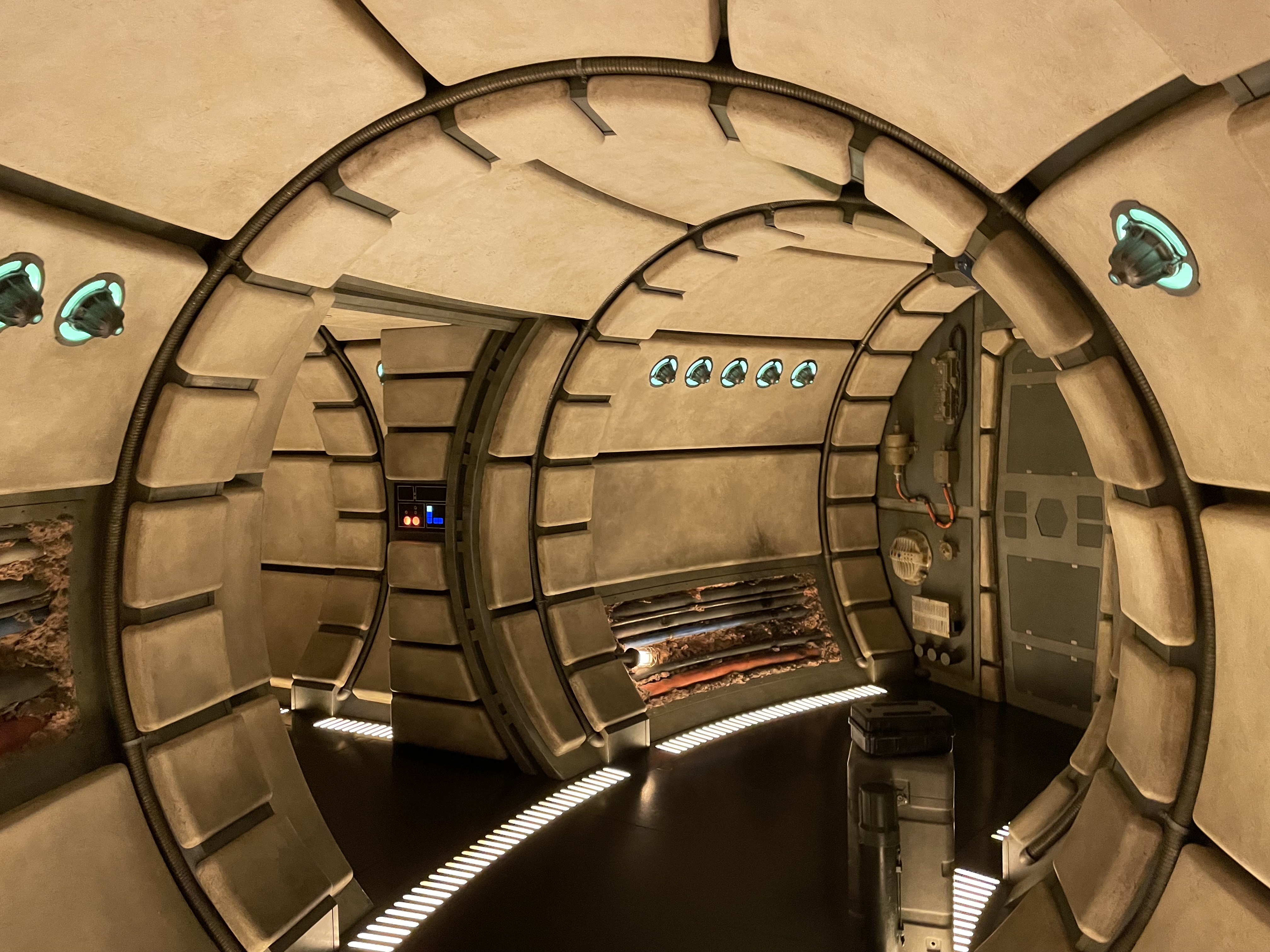 Interior of the Millenium Falcon