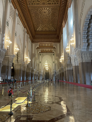 Interior of the Mosque